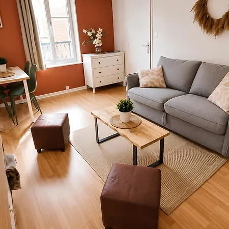 Louis Auber T2 Gare Centre-ville Neuf - Linge & Menage Inclus * روان